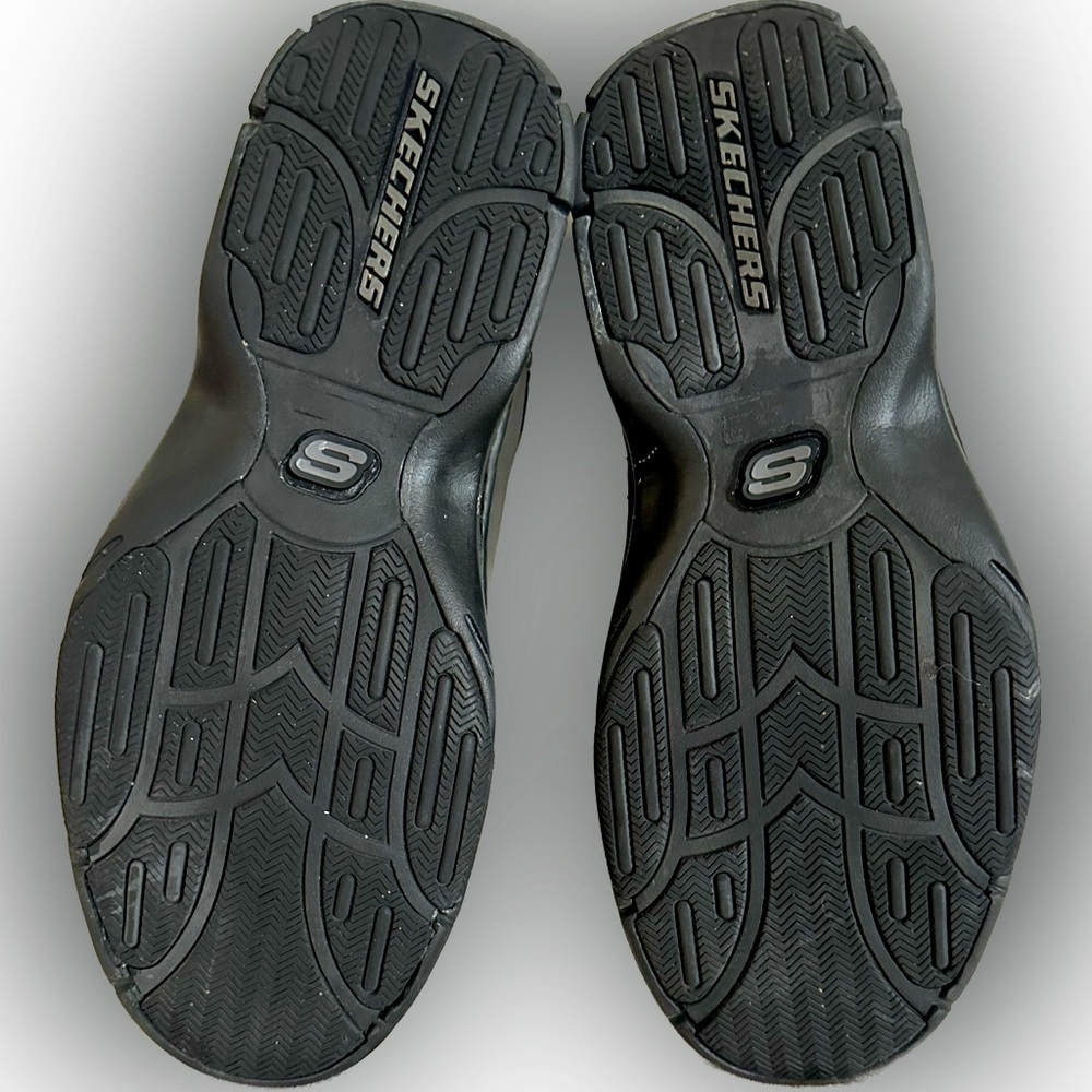 Skechers Relaxed Step Slip On Leather Casual Loafers Black 61052 Men's Size 10.5 - Picture 6 of 6